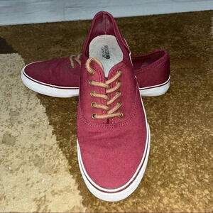 Missimo -burgundy- sz 9 sneakers